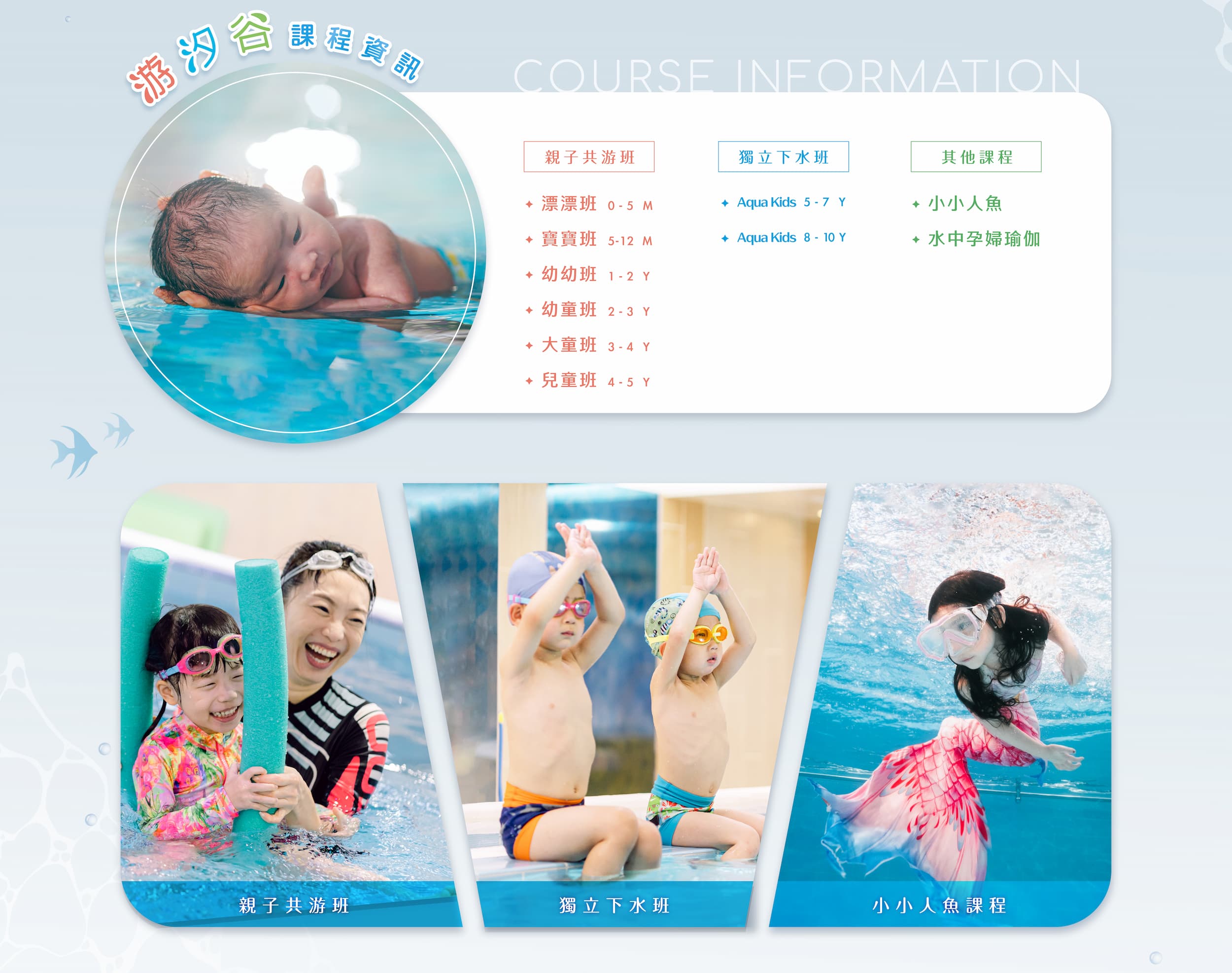 汐游寶寶 新竹 風城游汐谷 課程資訊